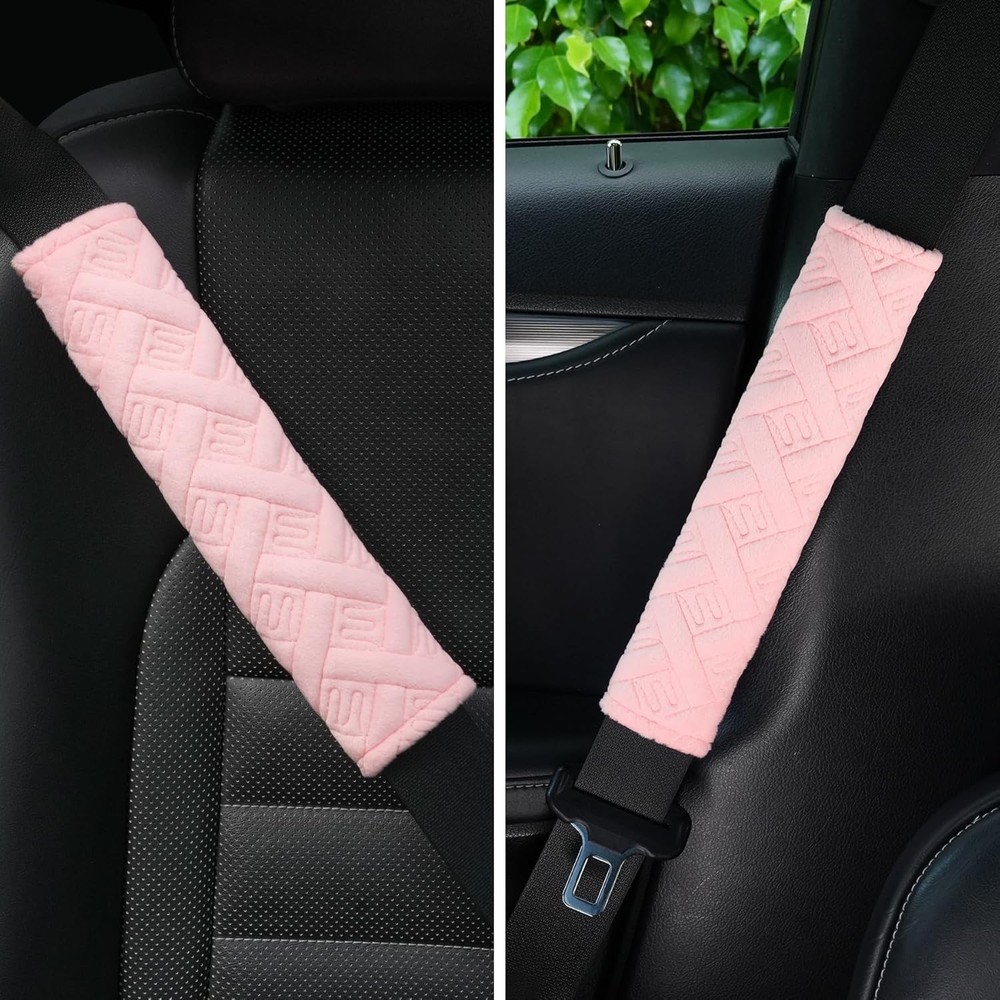 2-Pack Universal Car Shoulder Strap Pads Cover for A More Comfortable Driving,