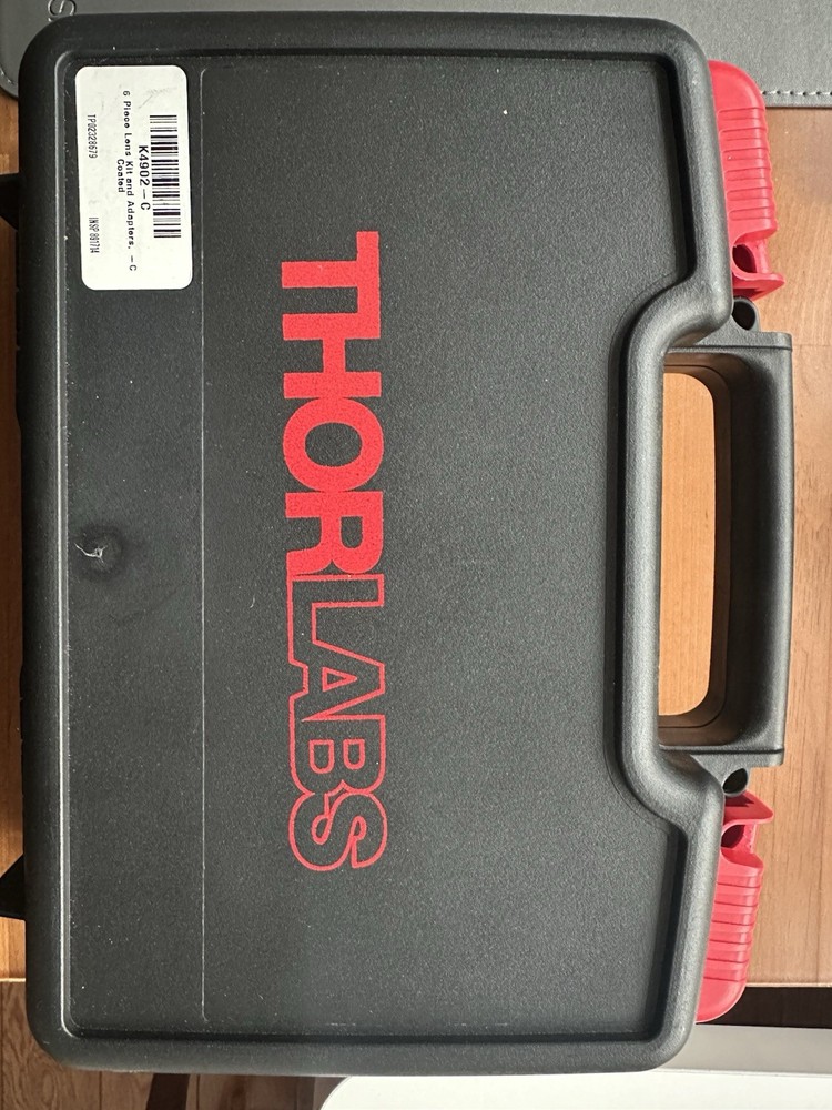 Thorlabs 6 Piece Lens Kit And Adapters