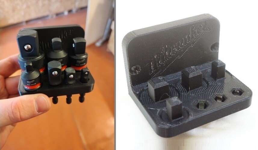 Impact Socket Adapter Holder for MILWAUKEE SHOCKWAVE Power Bit Square Tools