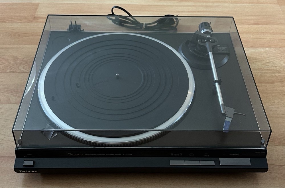 Technics SL-QD33 Fully Automatic Quartz Direct Drive Turntable Serviced Recapped