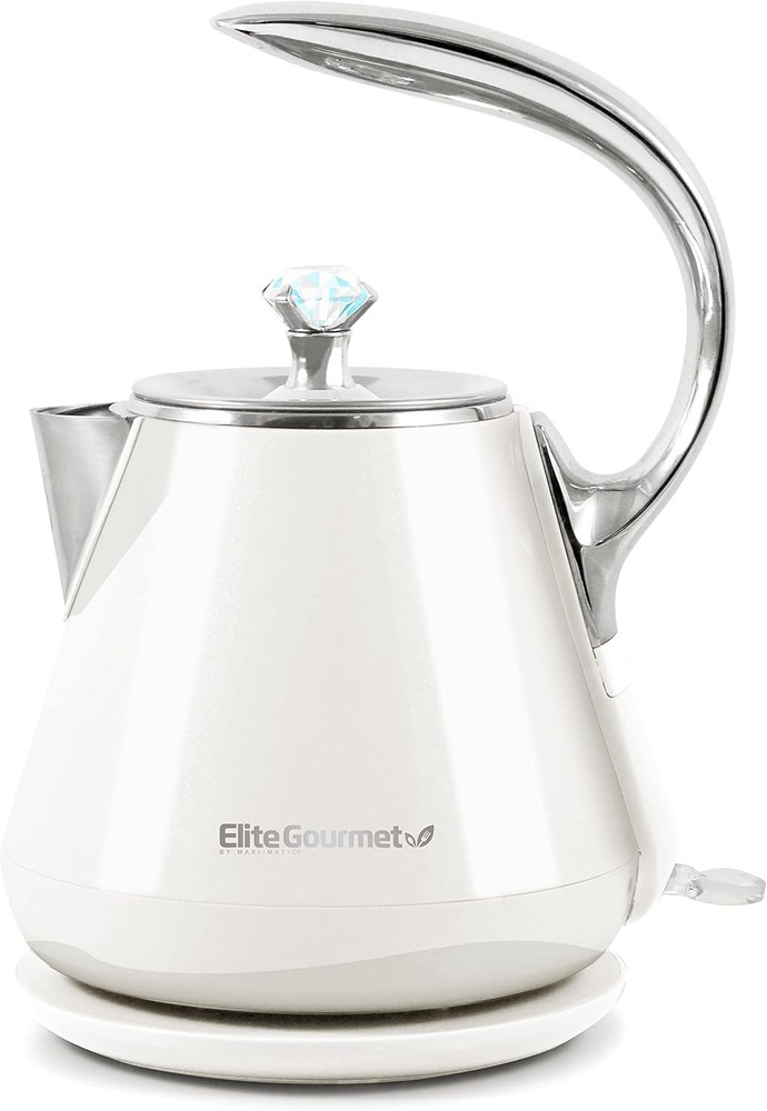 1.7L Dual Wall Cool Touch Electric Tea Kettle Programmed Digital Touchscreen