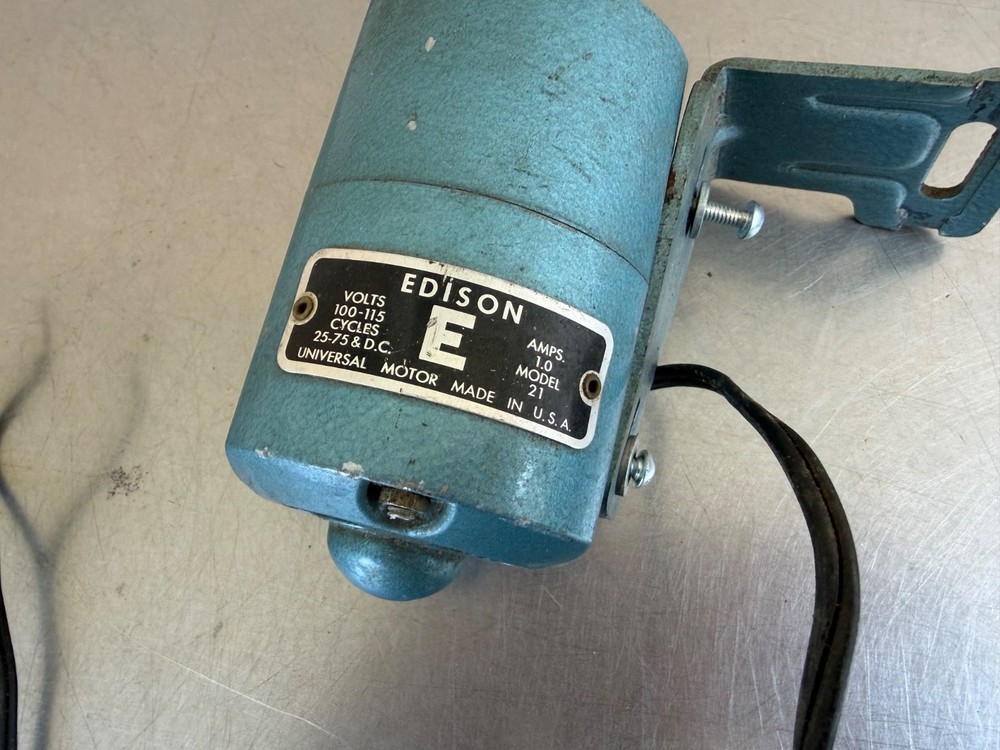 Edison Sewmaster Sewing Machine Model 21 Motor