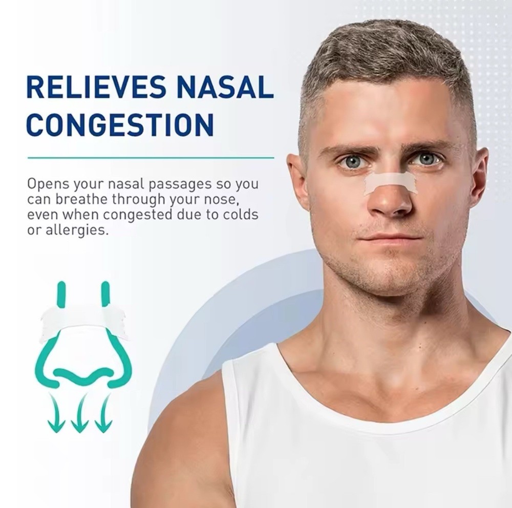 Breathe right nasal strips extra strength clear