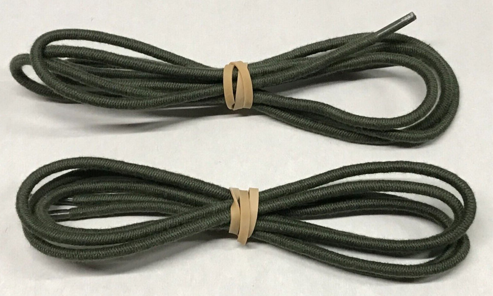 Elastic Replacement Draw Cord 54" OD Green USGI 2 Each