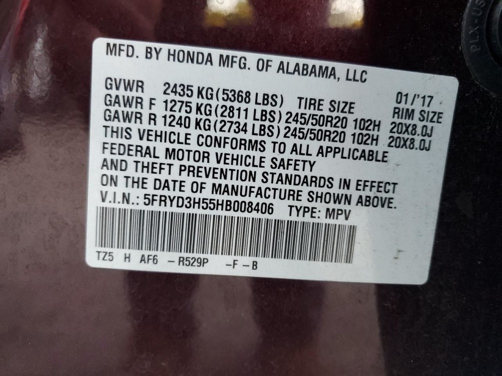Info-GPS-TV Screen Display Screen Dash Mounted Upper Fits 17-19 MDX 4973966