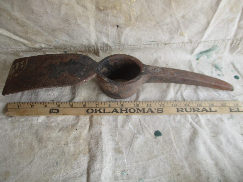 Used 8lb. Pickaxe Spade Axe Head