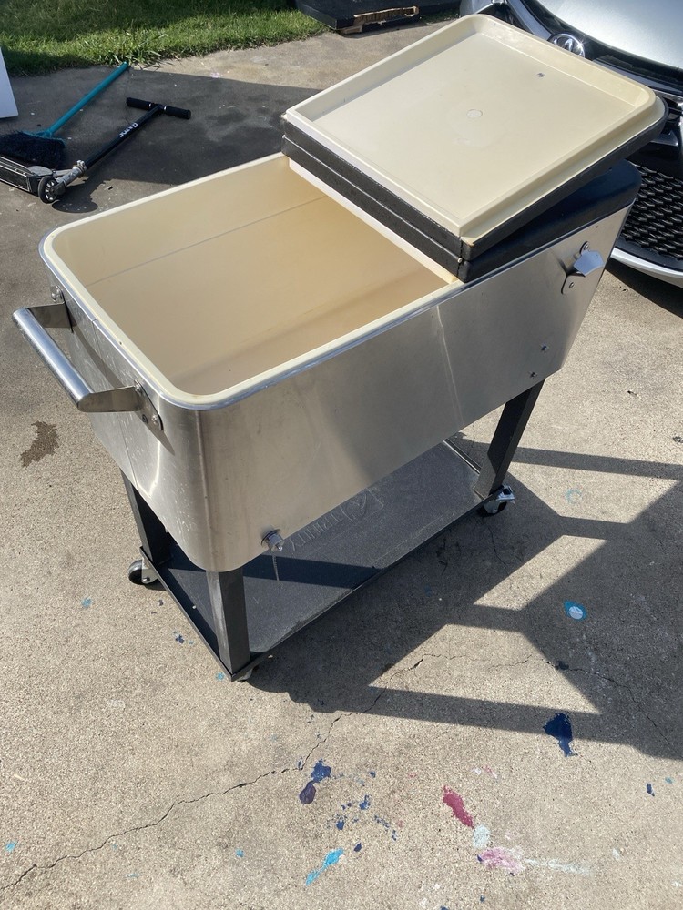 Trinity Rolling Stainless Cooler
