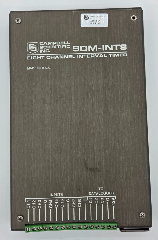 Campbell Scientific SDM-INT8 eight channel interval timer data logger