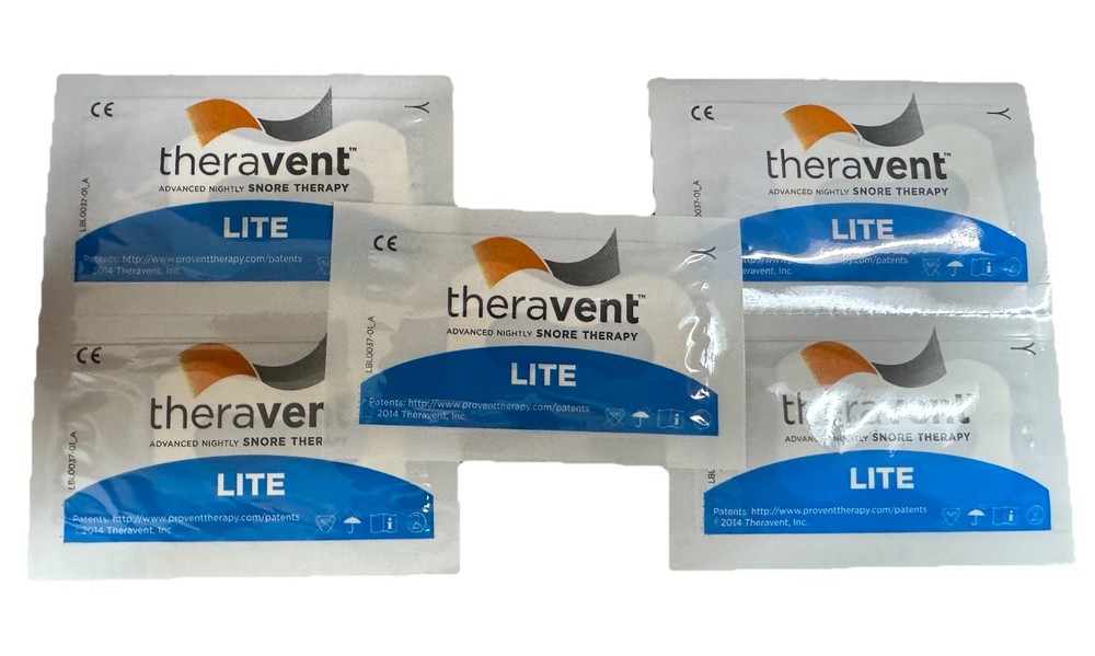 5 theravent lite advanced nightly snore therapy strips
