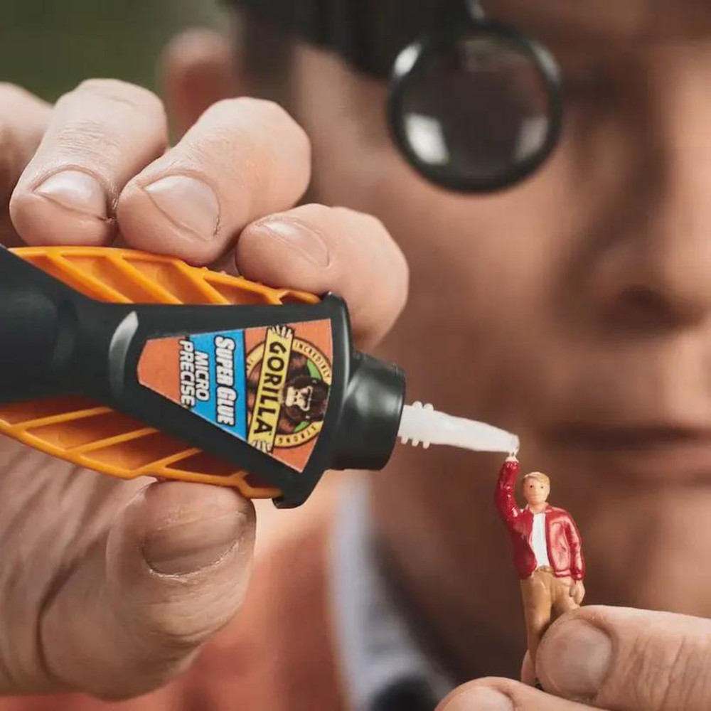 Gorilla Super Glue Micro Precise: 5g bottle (Clear)