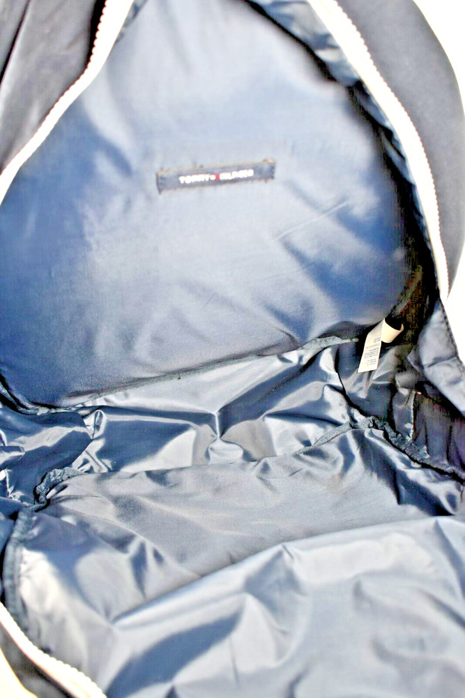 Tommy Hilfiger Blue Canvas Back Pack