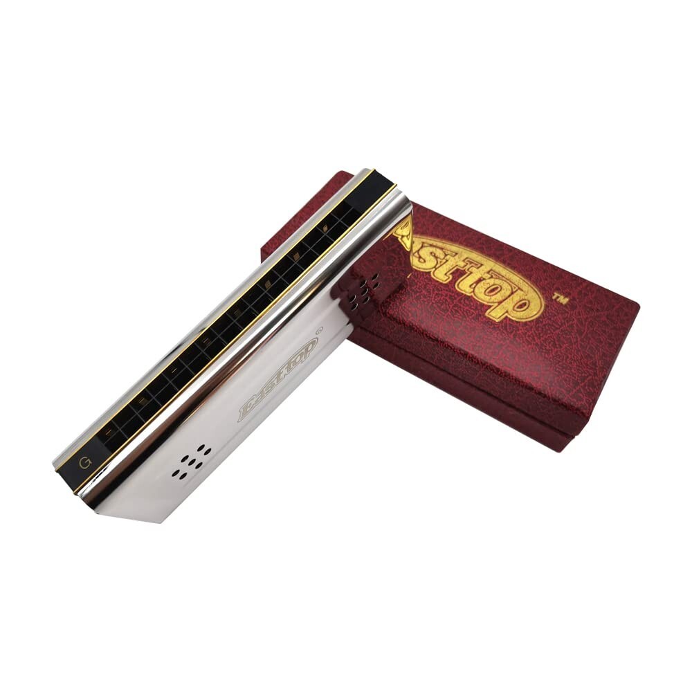 Easttop 16Hole Double-sided Double-tone Harmonica Advanced Ctone Gtone Harmonica