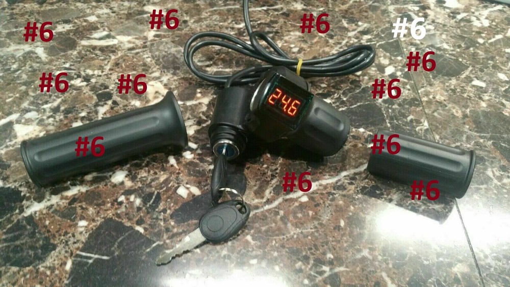 Razor E300 Variable Speed Kit - upgraded throttle, controller WITH BUILT IN KEY!