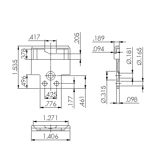 Window Sash Keeper 8524WHITE