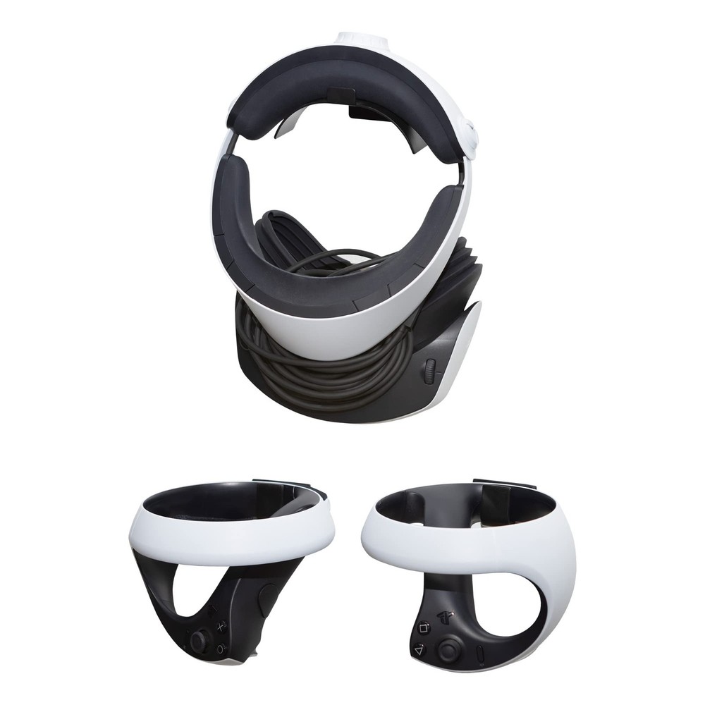 Wall Mount for PSVR 2 - PlayStation VR 2 & Sense Controllers Bundle - Space-Savi