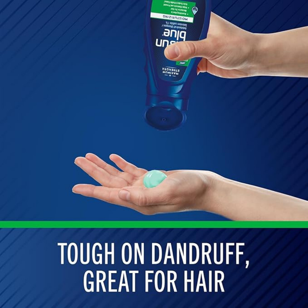 Selsun Blue Medicated Maximum Strength Dandruff Shampoo, 11 fl oz