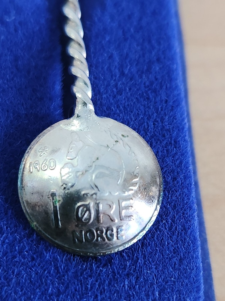 Salt Spoon Made From Norwegian Coin