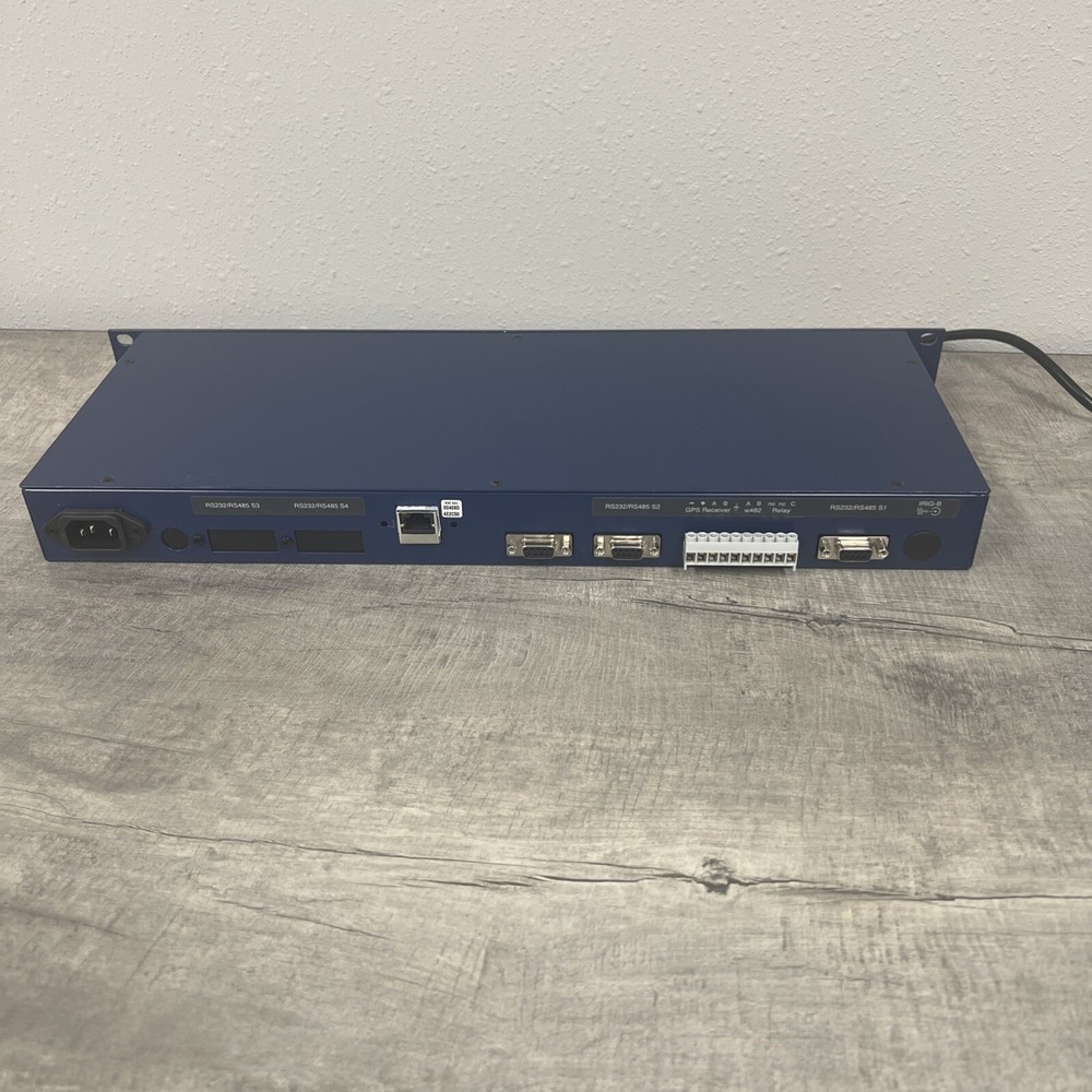 Wharton 4860 Master Clock 4860netcllent