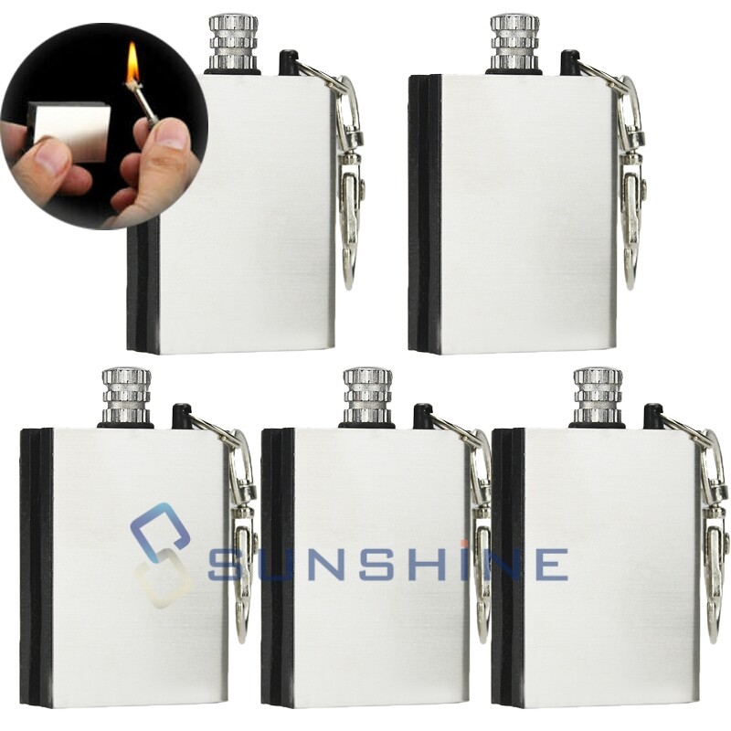 5x Waterproof Permanent Match Lighter, Endless Match, Survival Camp Fire Starter