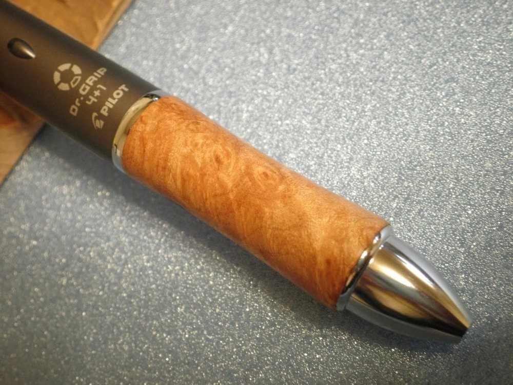 Pilot Dr.GRIP 4+1 Customized to Wood Click