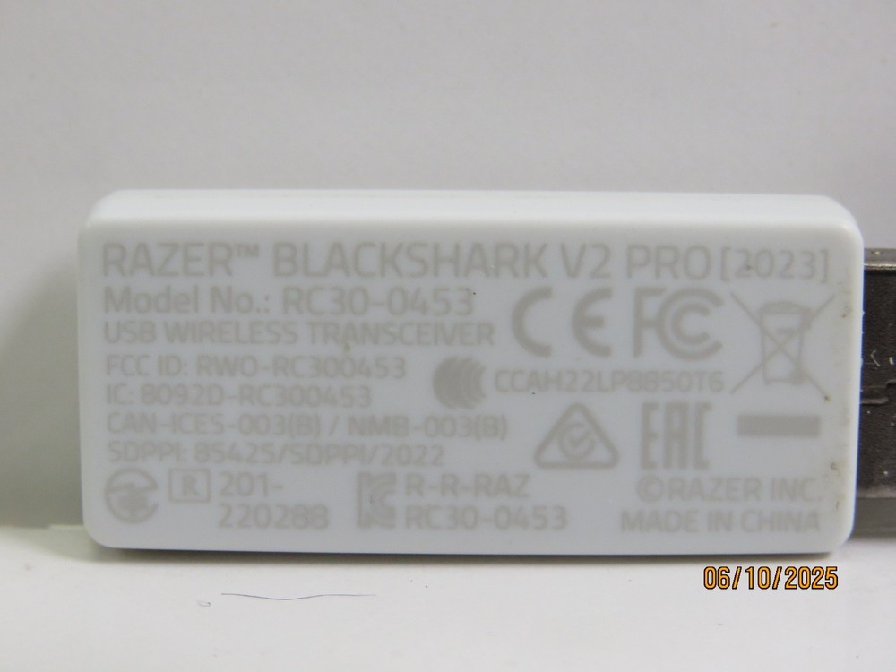 RAZER BLACKSHARK V2 PRO WIRELESS DONGLE