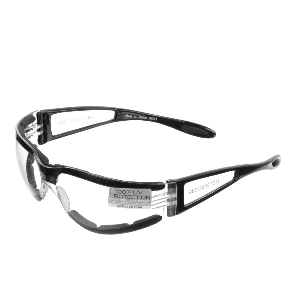 Bobster Shield II Clear Lens Sunglasses