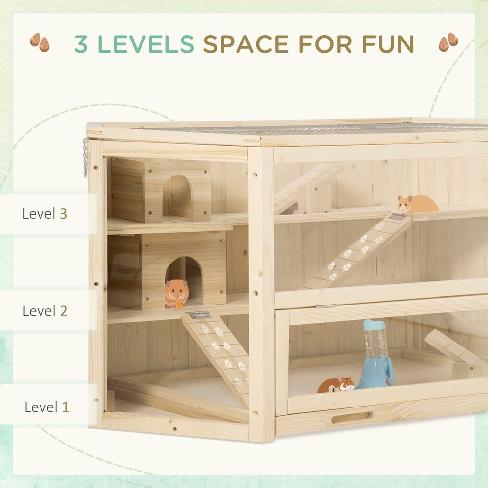 3 Tiers Hamster Cage Pet Cage
