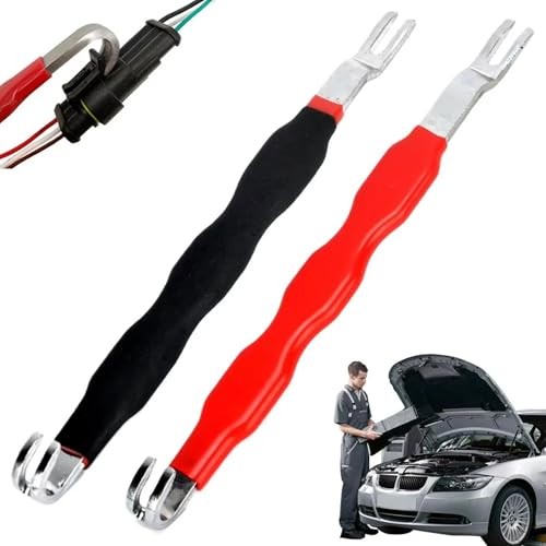 Automotive Electrical Terminal Connector Separator Removal Tool - Red + Black