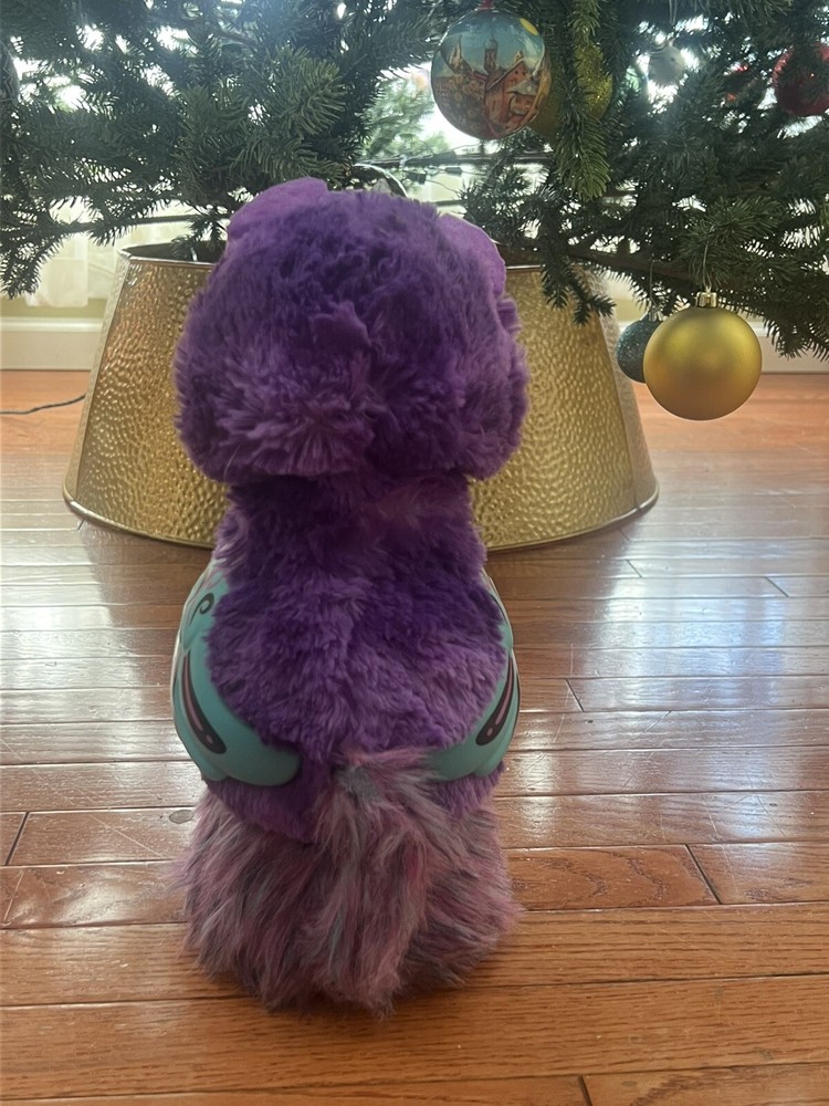 Hatchimals Llalacorn Interactive Purple Llama 32” EUC Tested Works No Egg
