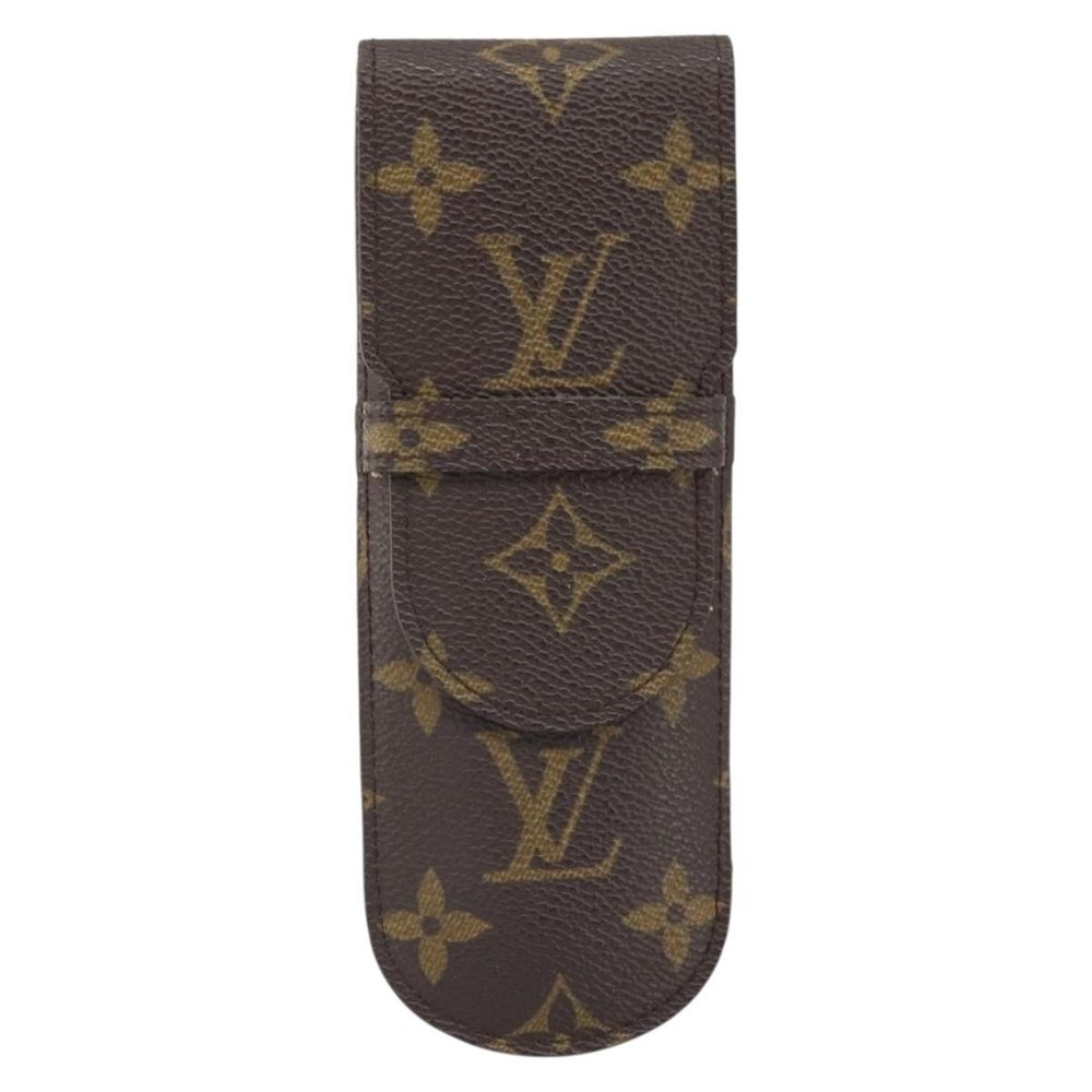 LOUIS VUITTON Monogram Etui Stilo Pen Case M62990 LV Auth BA10593