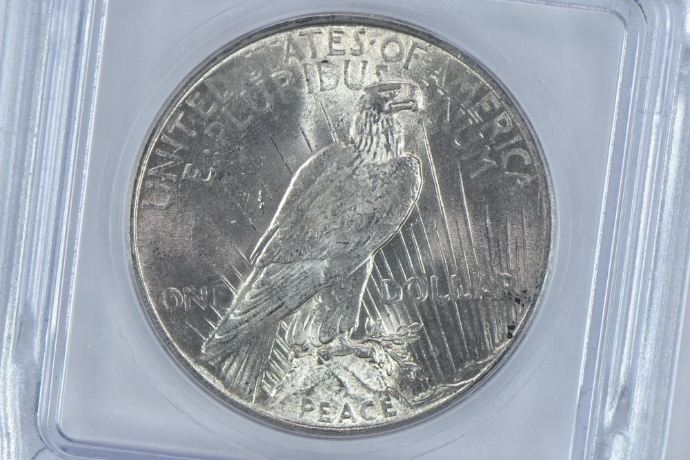 1924 Peace Silver Dollar MS63 ICG