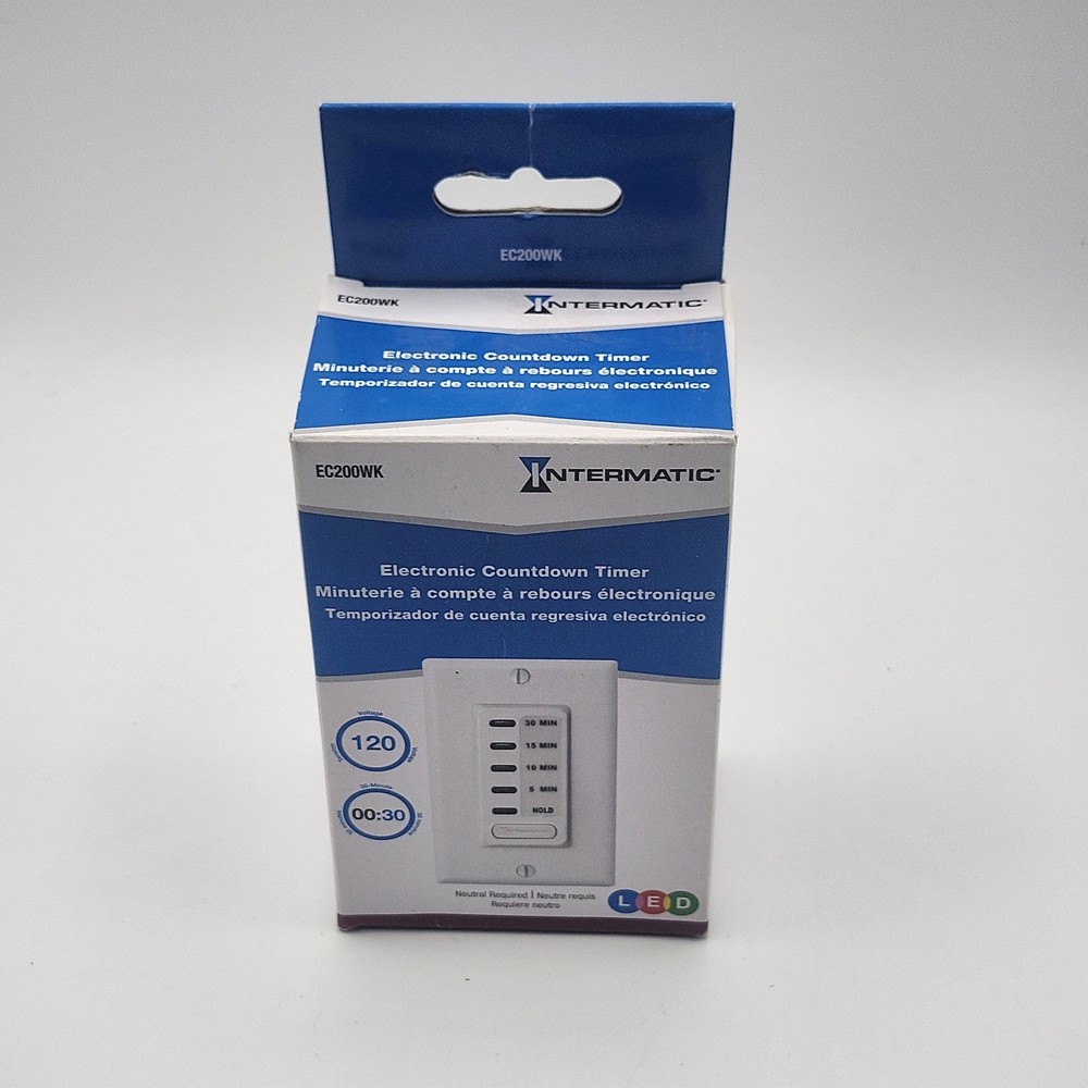 Intermatic Electronic Countdown Timer (30 minute) EC200WK