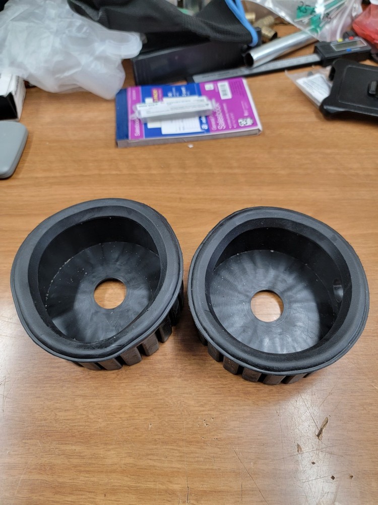 Gauge Protector,4 in, Rubber. 2pk