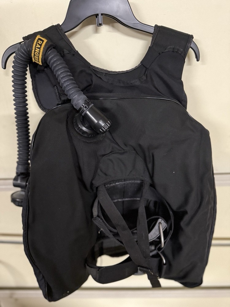 Zeagle Ranger BCD With Ripcord Weight System Black Medium