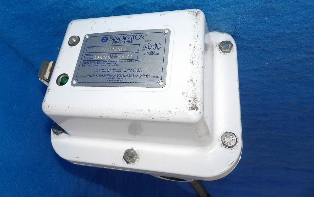 Bindicator RF Series RF91C5G1C 120VAC Radio Frequency Level Control Sensor + ...