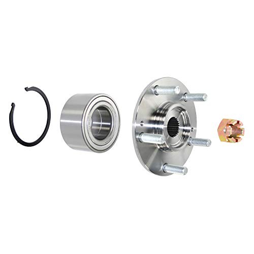 DuraGo 29596149 Front Wheel Hub Kit, 1 Pack, Silver