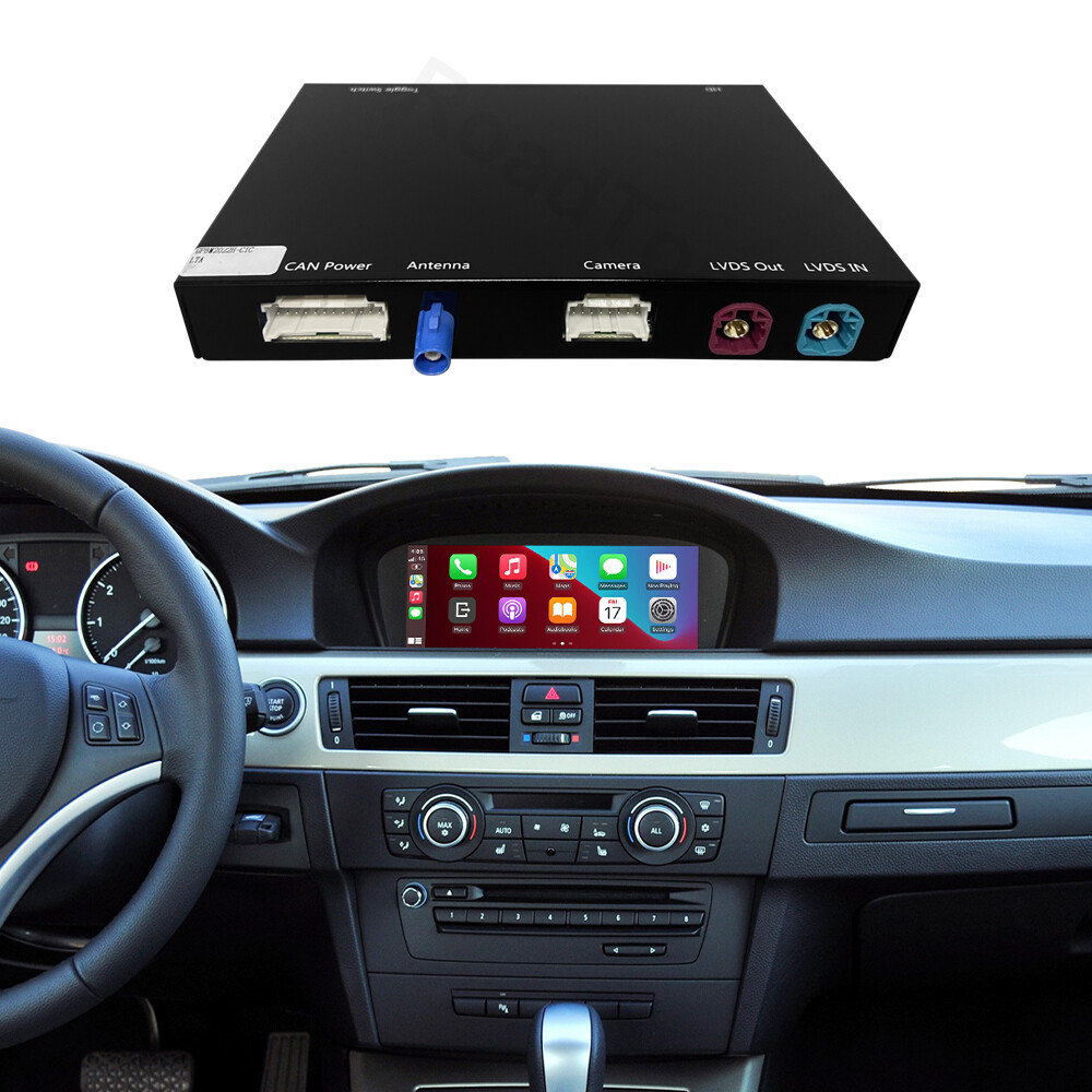 Wireless CarPlay Android Auto Decoder Kit For BMW 5 Series E60 E61 2008-2010 CIC
