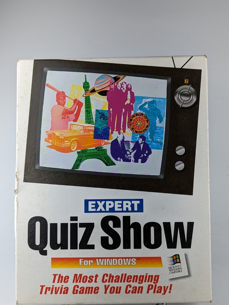 Expert Quiz Show For Windows 3.1 1994 Complete
