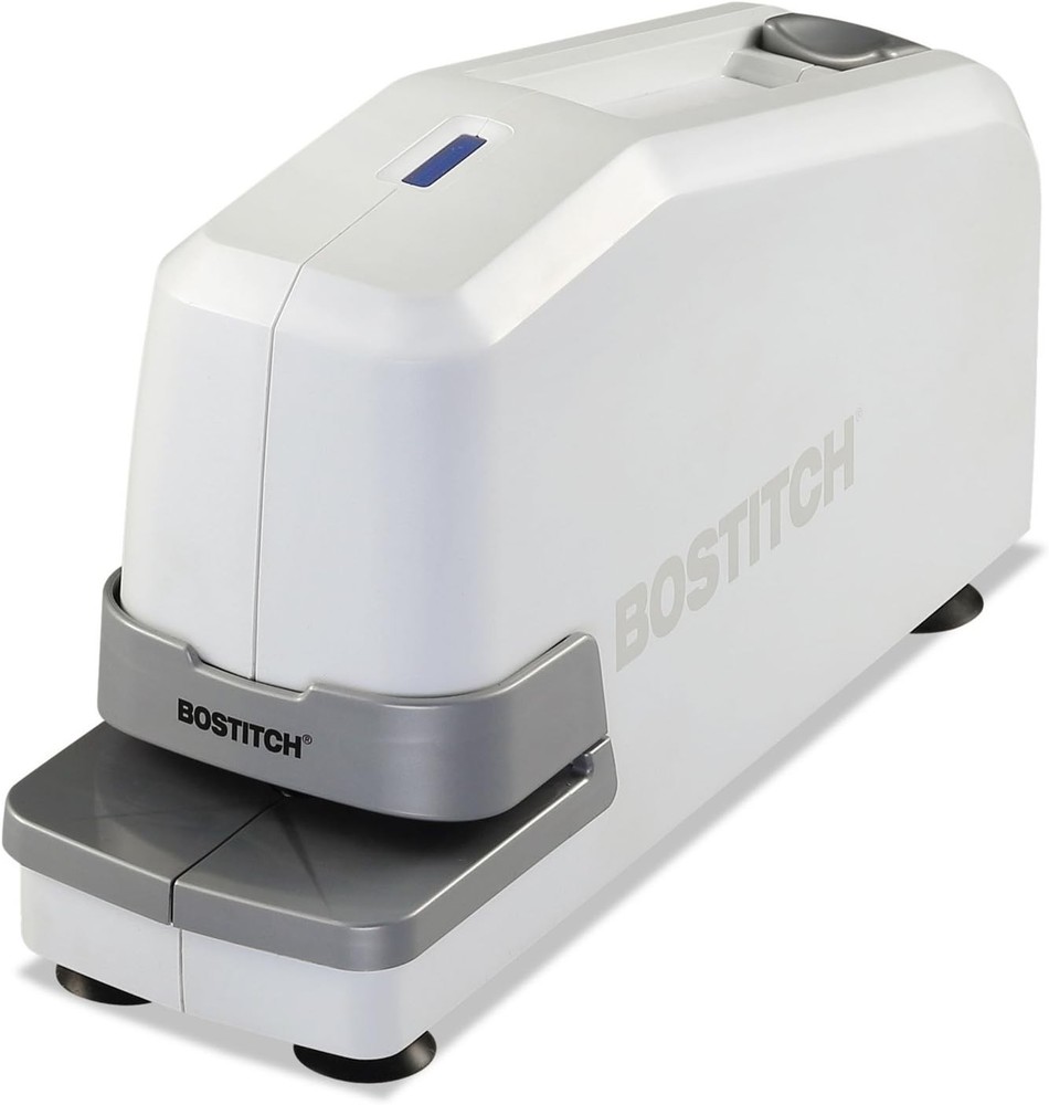 Automatic Heavy Duty Stapler with Refill Alert Light and Storage Compartment