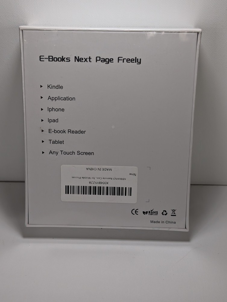 RF Remote Control Page Turner for Kindle iPad iPhone Tablet E-Reader Wireless