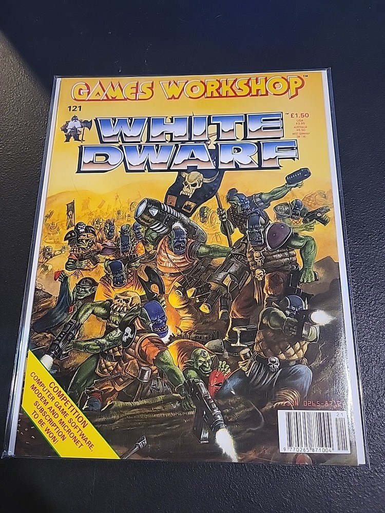 White Dwarf Magazine, Issue #121, Published by Games Workshop