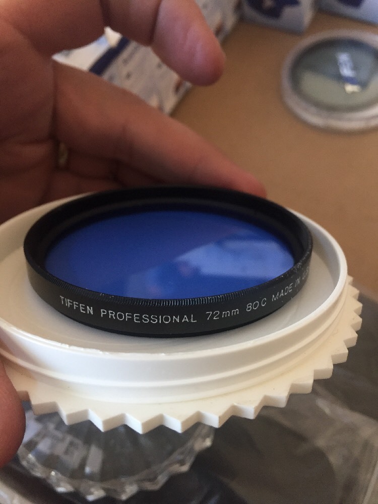 Tiffen  72mm  80C Filter   7280C  Professional
