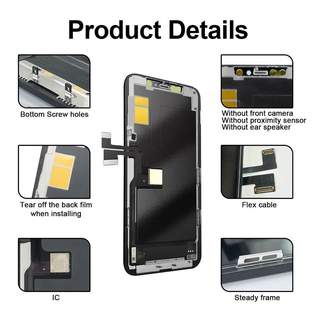 For iPhone 11 Pro Incell LCD Display Touch Screen Digitizer Replacement Assembly