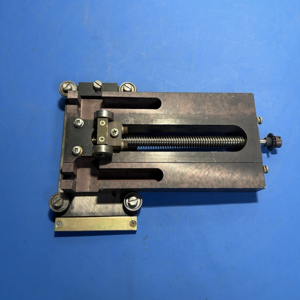 ⚙️ Precision Linear Slide Stage Lead Screw Table Ambeco Japan Bearings