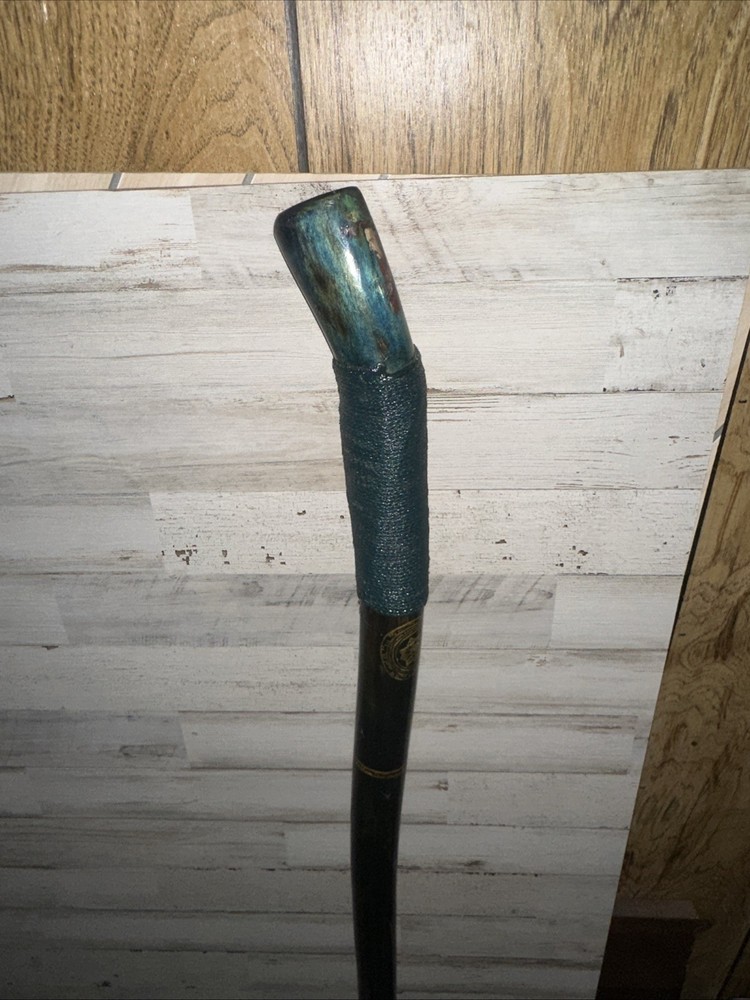 Handmade Dr Strange Walking Stick Blue/green