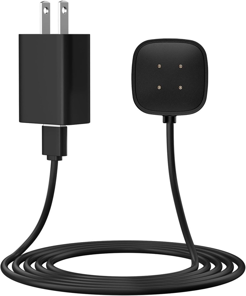 Versa 3 Charging Cable and Wall Plug Charger Compatible with Fitbit Versa 3 Smar