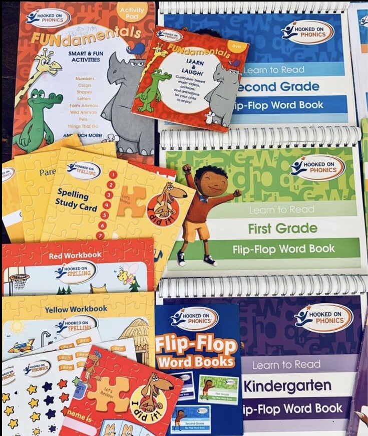 Hooked on Phonics Learn to Read (BONUS PACK) Fun Pack (K-2nd)