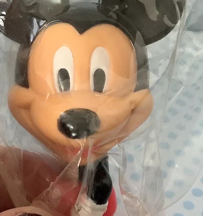 Walt Disney World Resort Mickey Mouse Bobblehead ? Kellogs Plastic 3