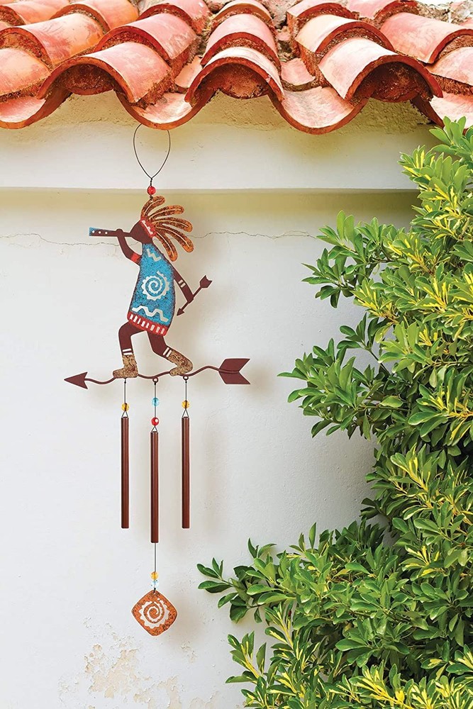 Kokopelli Arrow Chime 22"