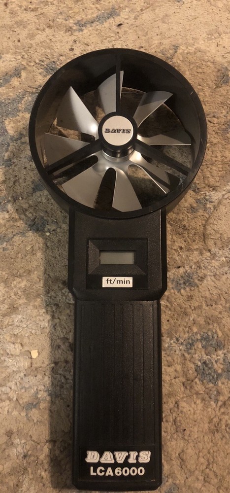 Airflow LCA6000 Precision Anemometer / AIR-Velocity Meter Tested